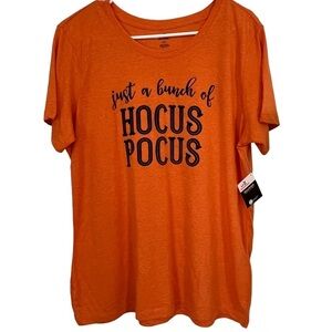 Halloween T-Shirt “Just a Bunch of Hocus Pocus” Sz Medium (8-10)